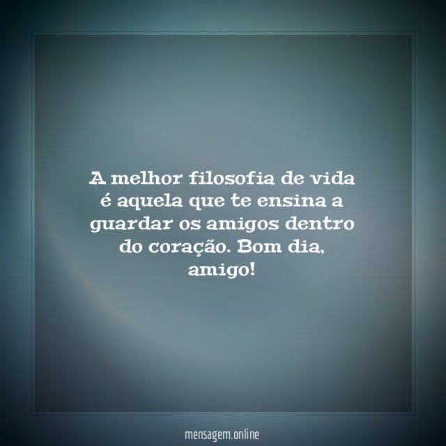 Melhor filosofia de vida