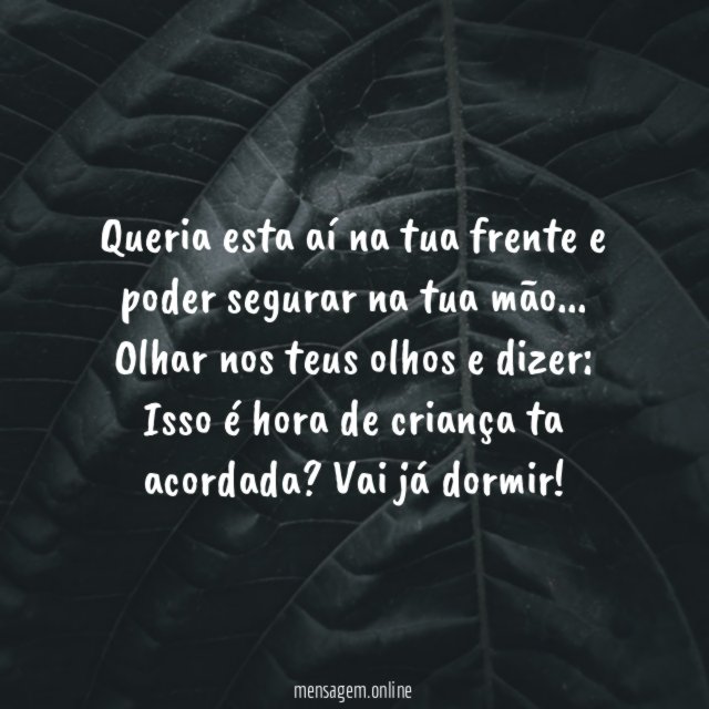 Hora de criança ir dormir