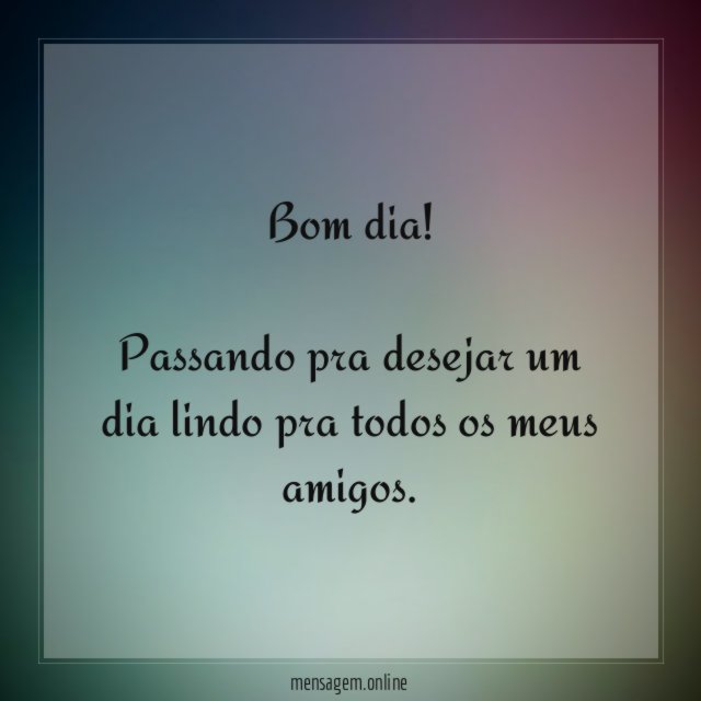 Para todos os meus amigos