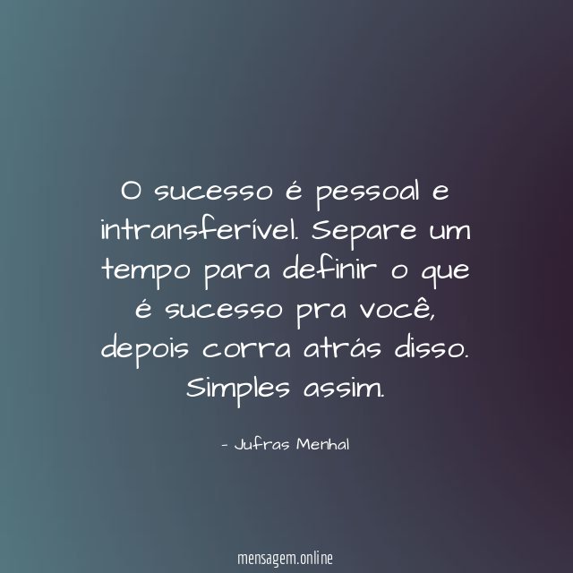 Sucesso