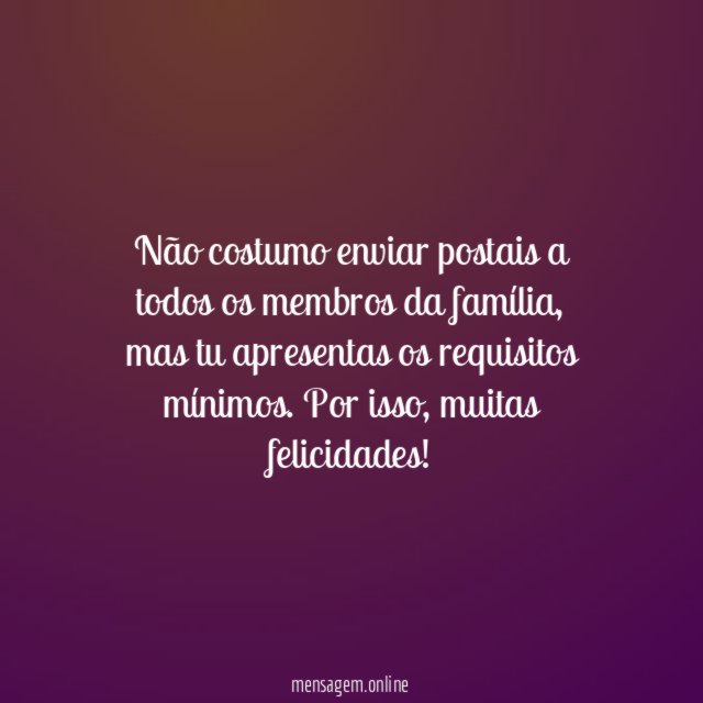 Muitas felicidades