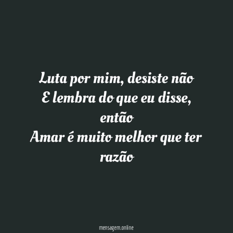Luta por mim