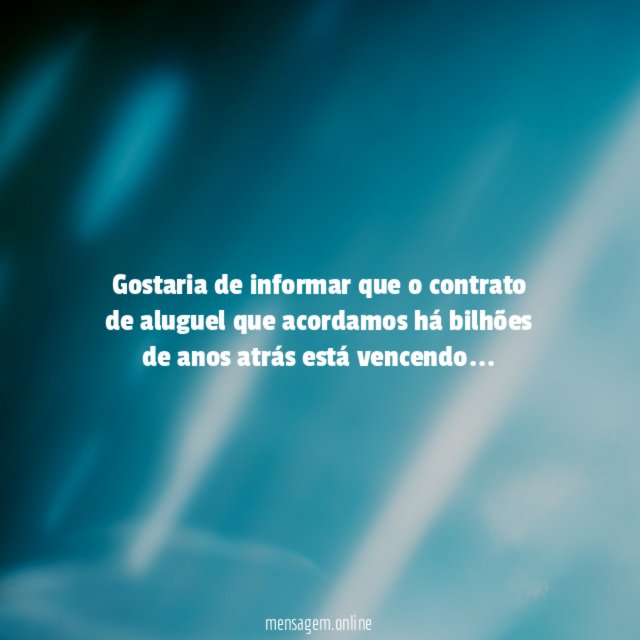 Carta ao Inquilino