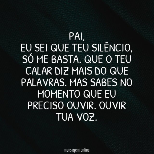 Chamando Deus de Pai