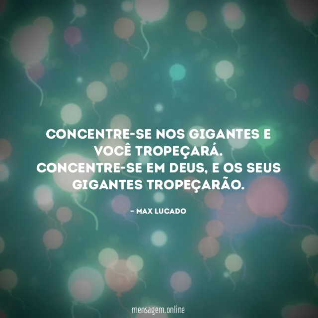 Com Deus…