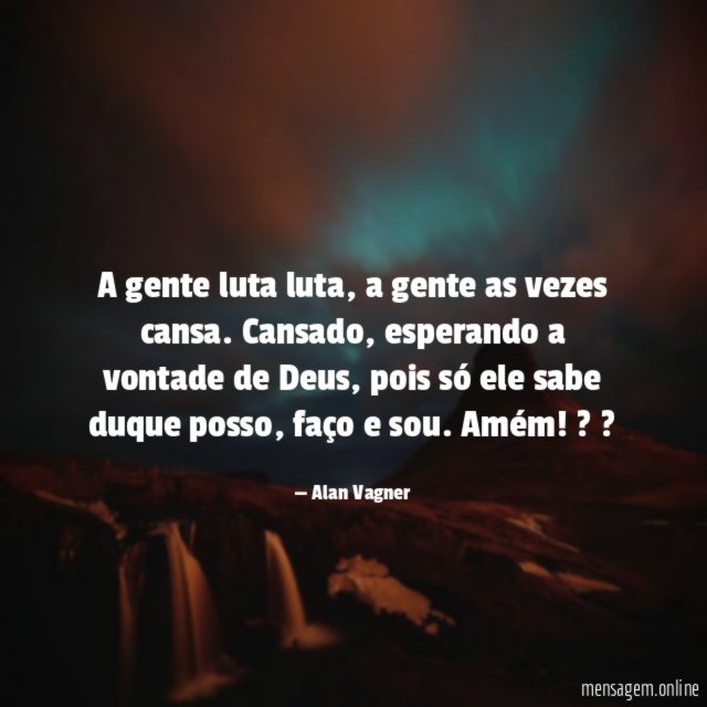 A gente luta luta
