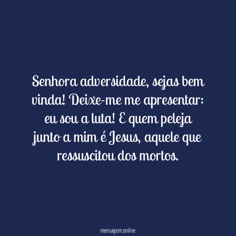 Senhora adversidade