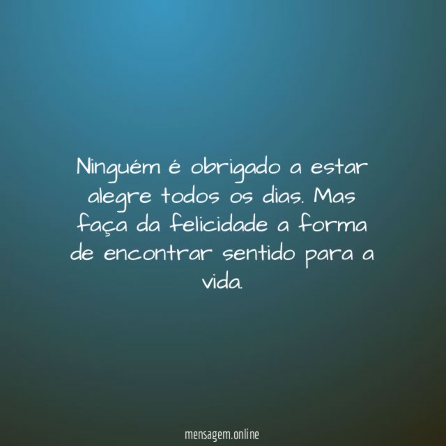 Seja alegre