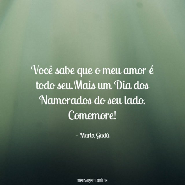 Meu amor é seu