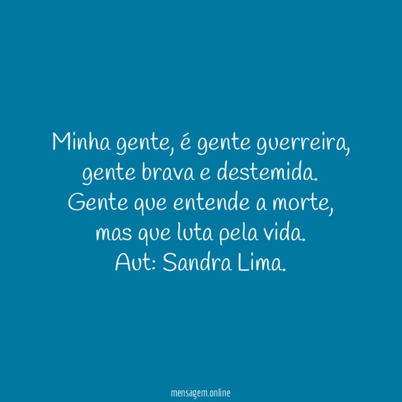 Minha gente