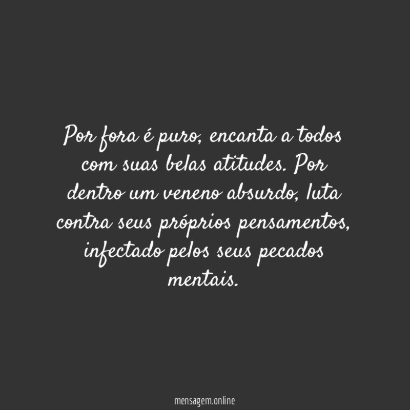 Por fora é puro