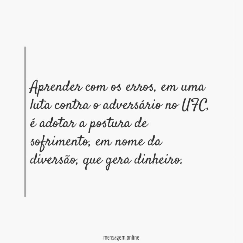 Aprender com os erros
