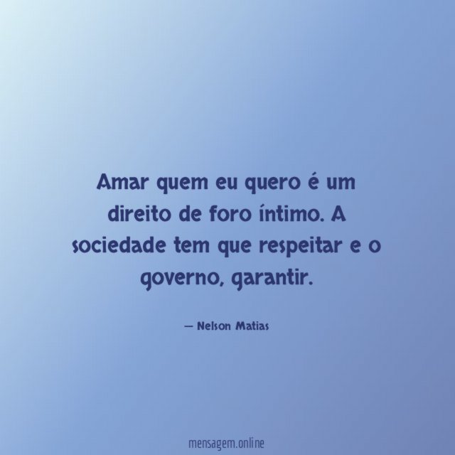 Direito de amar