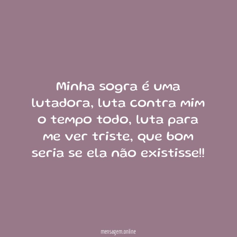 Minha sogra é uma lutadora