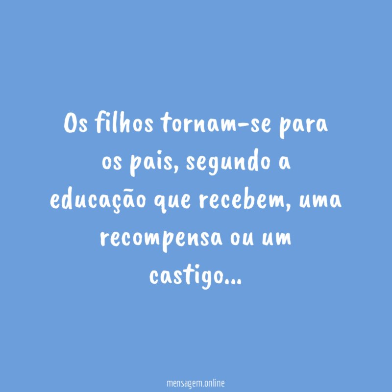 Recompensa ou castigo