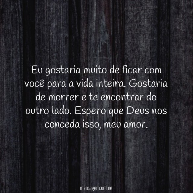 Para a vida inteira