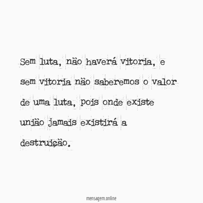 Sem luta