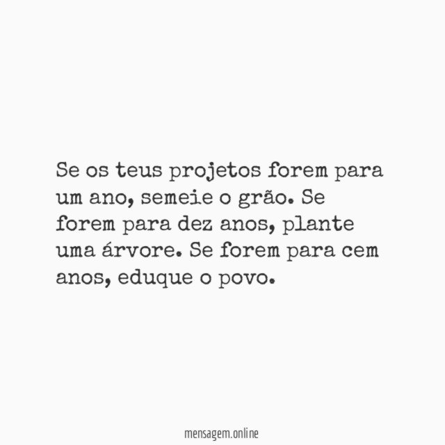 Provérbio chinês