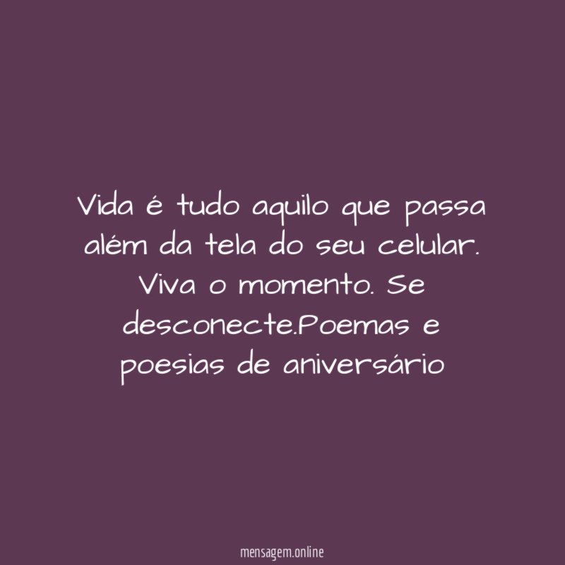 Além do celular