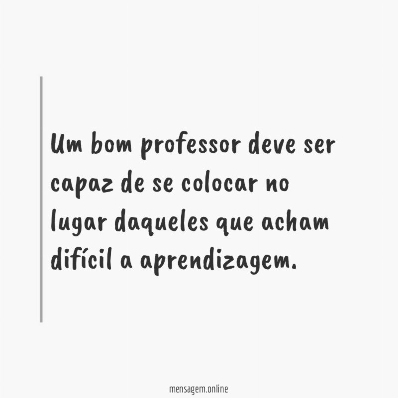 Bom professor