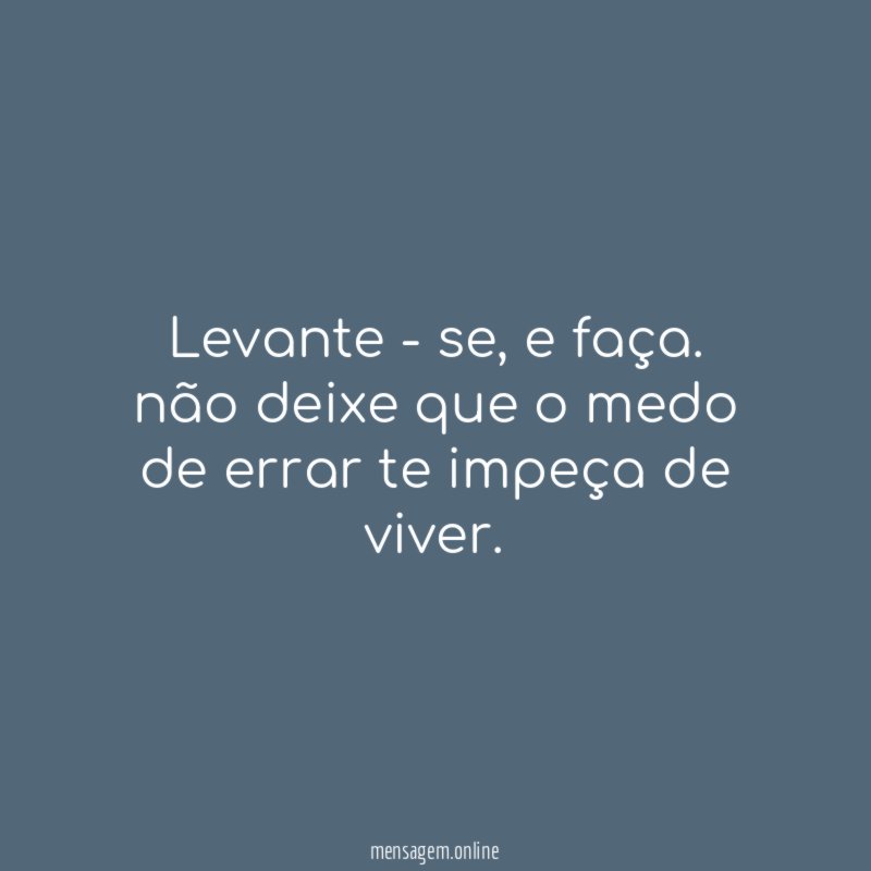 Levante - se
