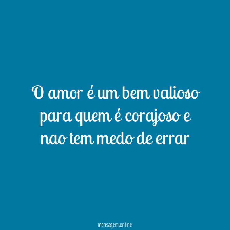 o amor é um bem valioso para quem