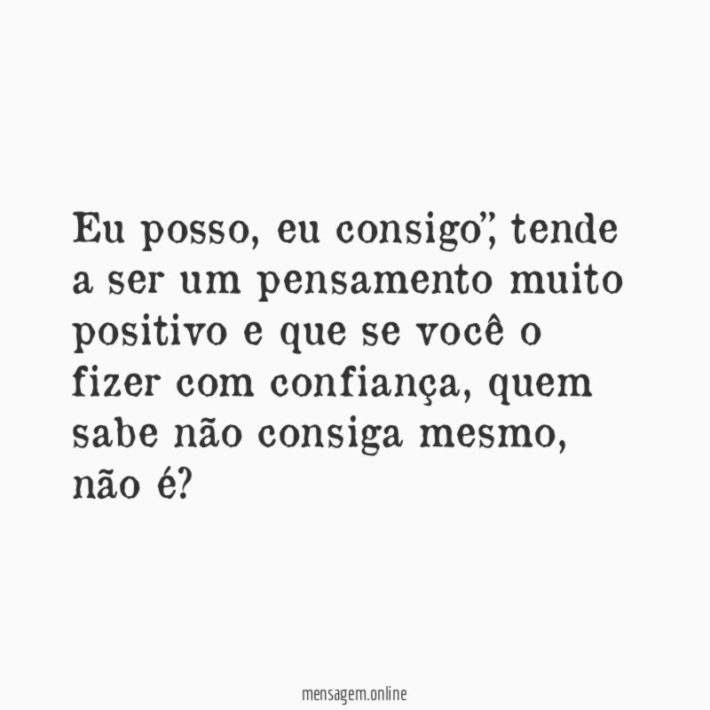 Pensamento positivo