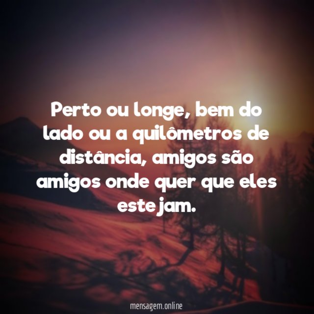 Amigos são amigos