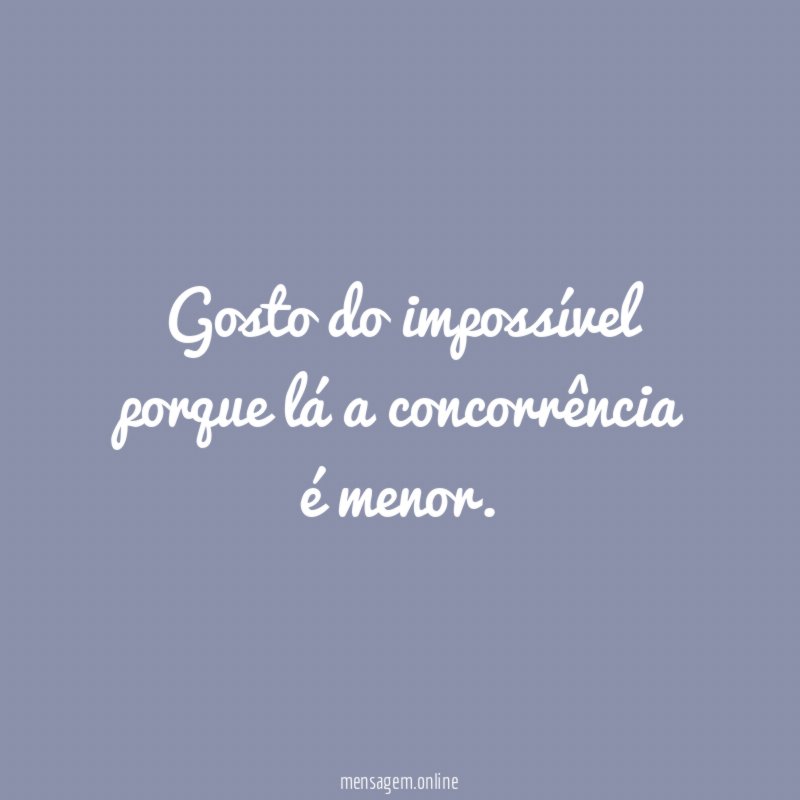 Impossível