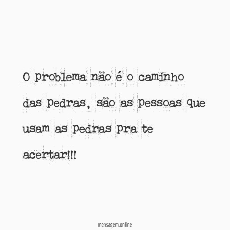 Caminho das Pedras