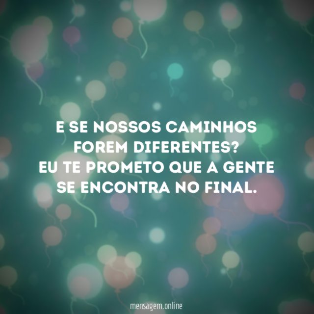 Nossos caminhos