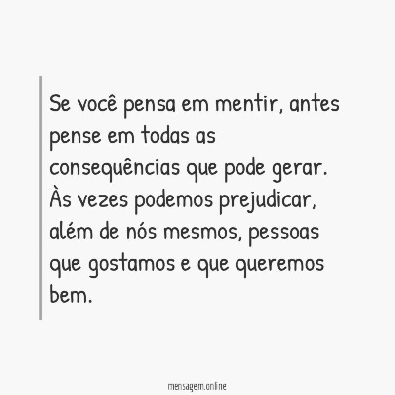 Consequências