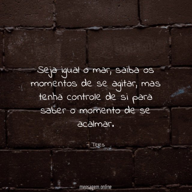 Igual o mar