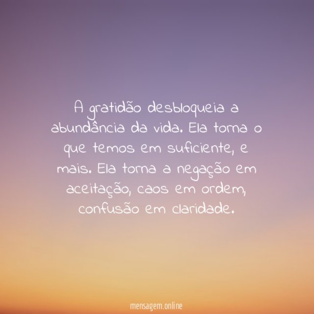 Gratidão