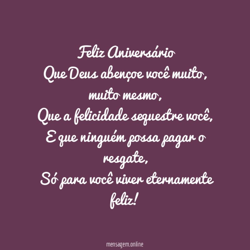 Feliz Aniversário