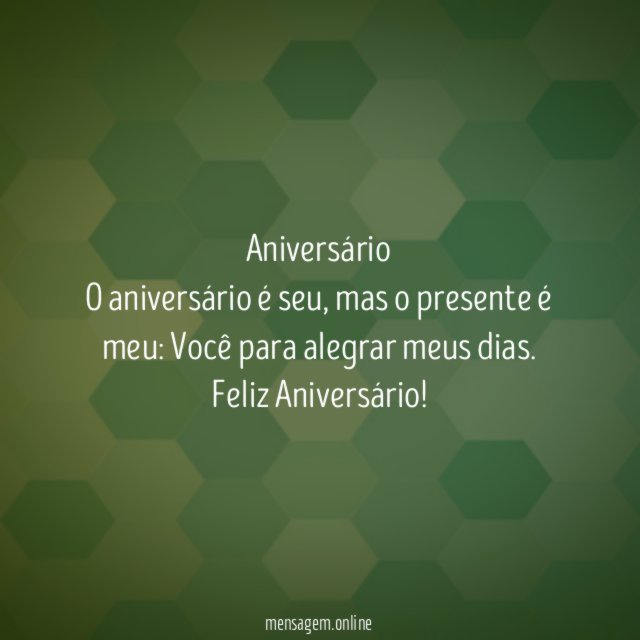 Aniversário