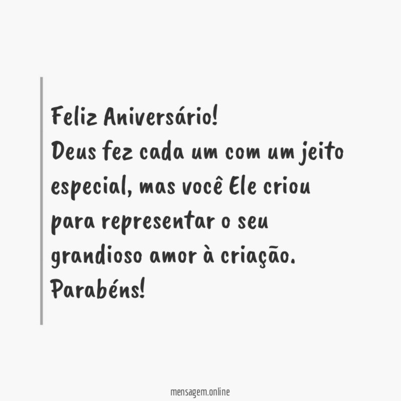 Feliz Aniversário!