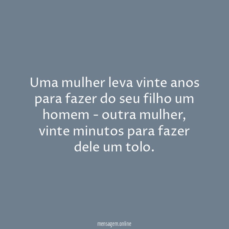 Uma mulher leva vinte anos para fazer do