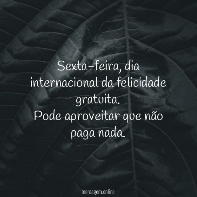 Felicidade gratuita