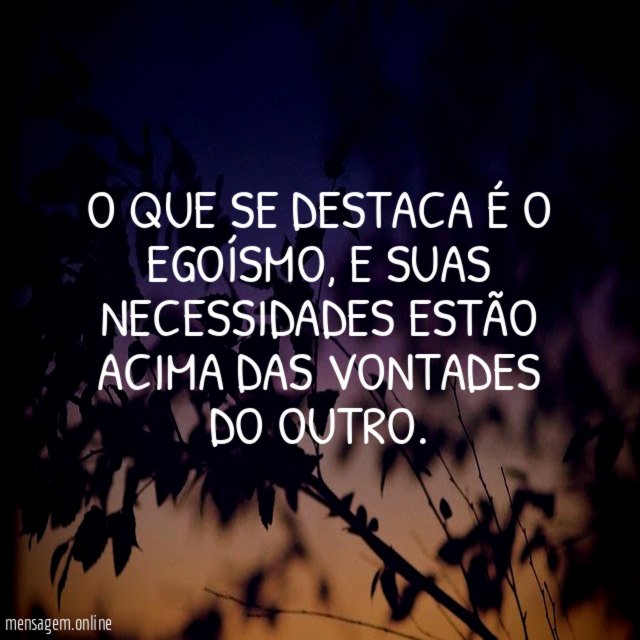 Amor Egoísta
