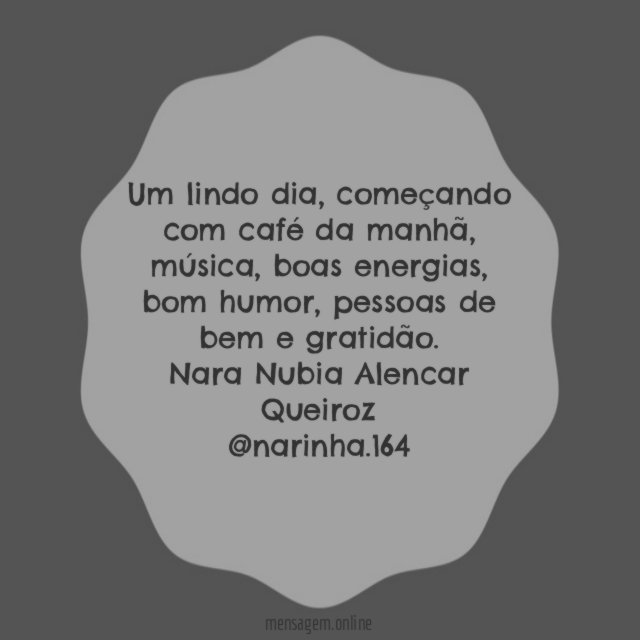 Um lindo dia