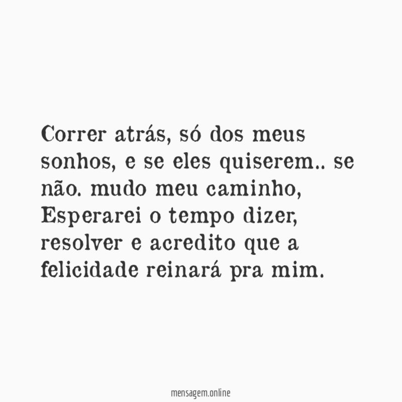Correr atrás