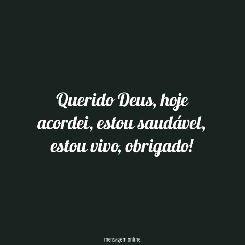 Querido Deus