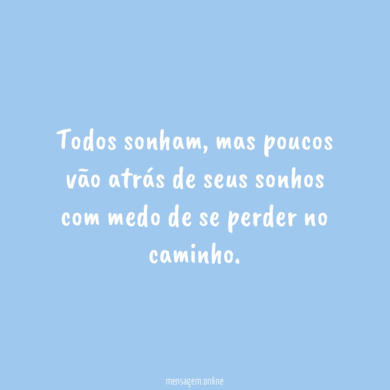 Todos sonham