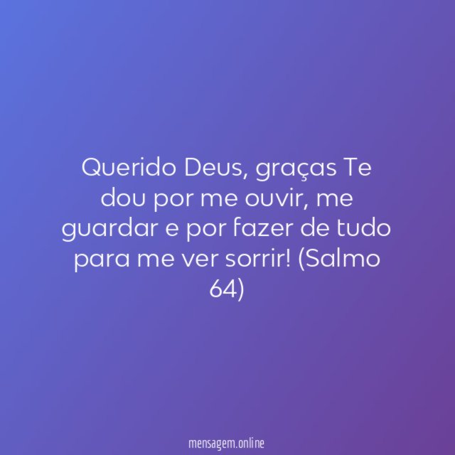 Querido Deus