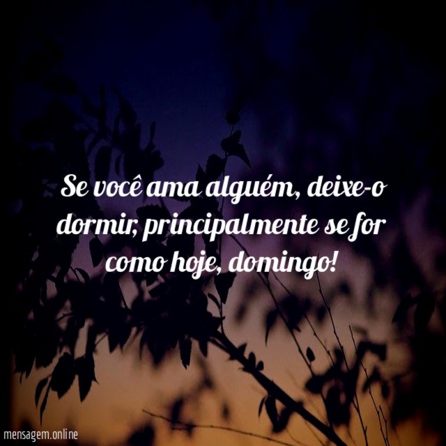 Se você ama alguém