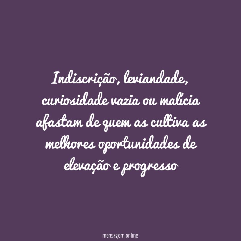 Indiscrição