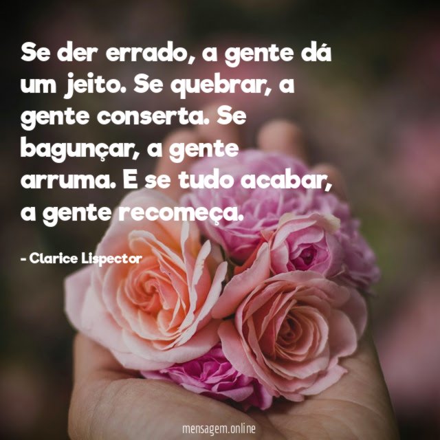 Se der errado