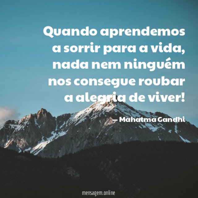 Quando aprendemos a sorrir para a vida