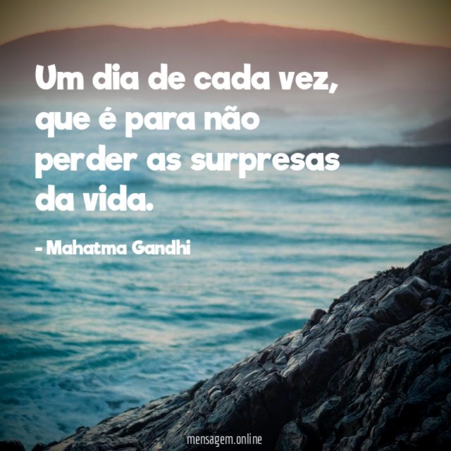 Um dia de cada vez